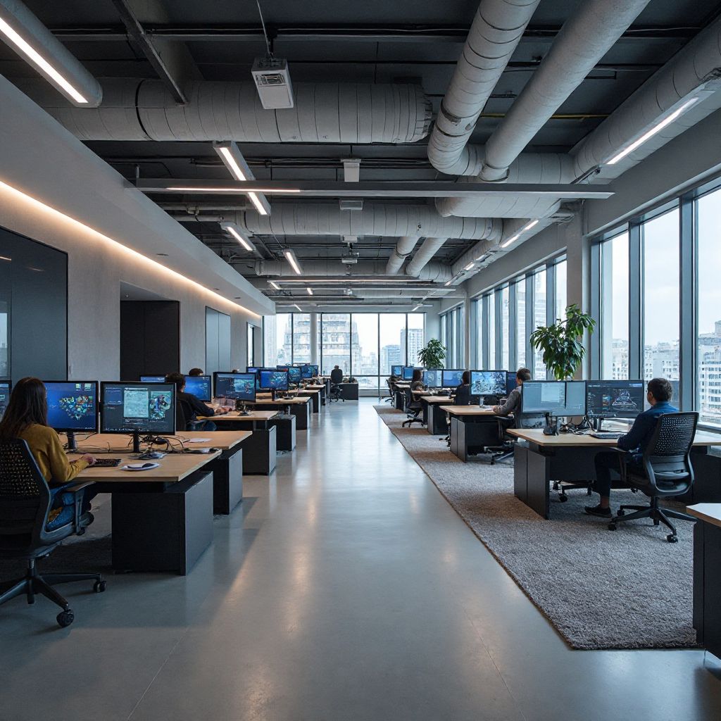 Modern CasinoHub Office